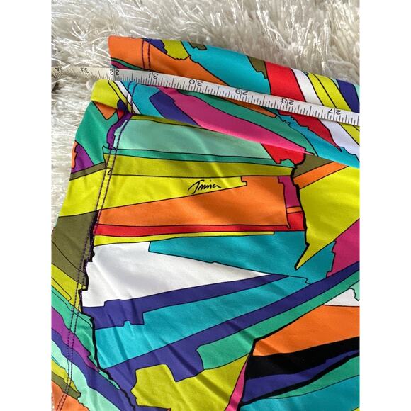 Trina Turk Viva La Vida Wide Leg Pants | Size Small | Multicolor Tropical Print - Picture 6 of 8